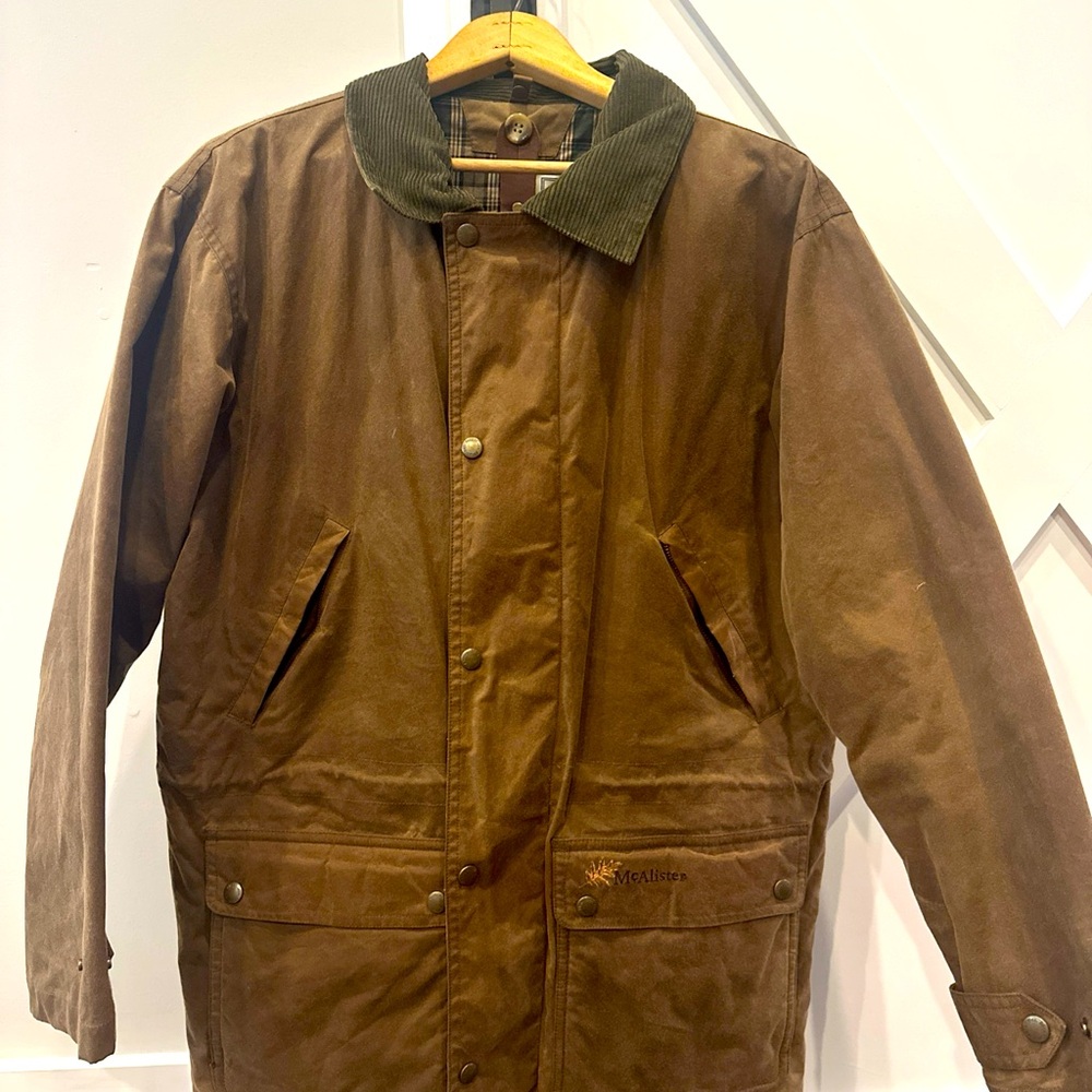McAlister Waxed Cotton Field Coat